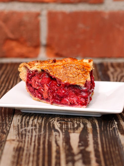 Savor the delightful tanginess and flaky crust of our cherry pie, crafted in-house using ROP time-tested recipe.