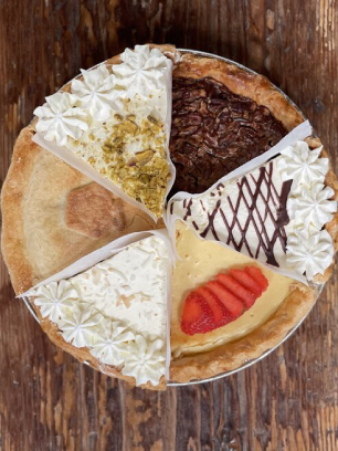 Can’t decide? Grab a FRANKENPIE (whole) and build your own pie by selecting from a variety of pie flavors ony at Republic of Pie.