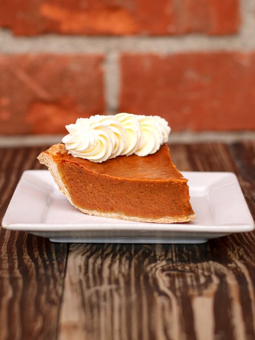 Delight in the comforting flavors of pumpkin pie! A delightful treat to savor all year round.